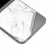 White Marble Galaxy Z Flip6 Skin